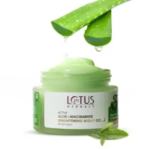 Active Aloe + Niacinamide Calm & Brighten Night Gel 50g