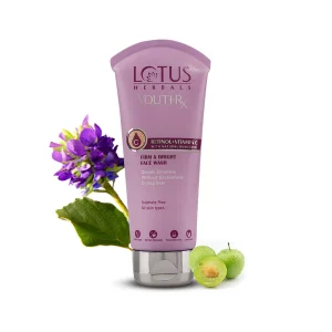 Lotus YouthRx firm & bright facewash Anti-Ageing & Brightening | Plant Retinol & Vitamin C