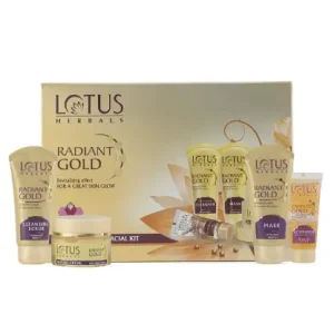 Radiant Gold Cellular Glow Salon Grade Facial Kit Skin Brightening