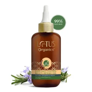 Lotus Organics+ Hair Fall Control Multi Herbs Oil Hair Fall | Scalp Dryness & Itchiness | Frizz 100ml