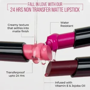 INSIGHT COSMETICS 24 Hrs Non Transfer Matte Lipstick Shade 04 Forget Me