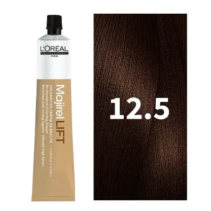 L'Oreal Professionnel Paris Majirel LIFT- 12.5 (Mahogany Very Light Brown) Hair Color, 49.5 g