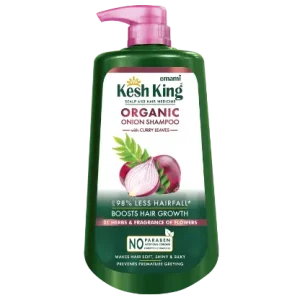 Kesh King Organic Onion Shampoo With Curry Leaves - 1L
