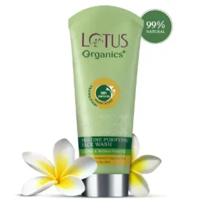 Lotus Organics+ Pristine Purifying Face Wash Impurities | Lost Moisture | Dry Skin