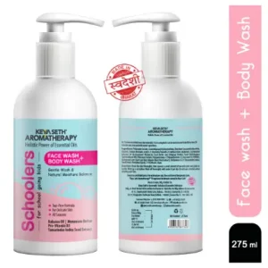 Keya Seth Schoolers Face & Body wash with No Harmful Chemical Deeply Nourishing Wash 275ml
