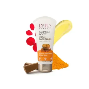 Lotus Botanicals Radiance Boost Ubtan Facewash 100G