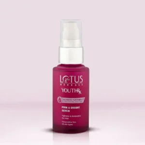 Lotus YouthRx firm & bright face serum Anti-Ageing & Brightening | Plant Retinol & Vitamin C