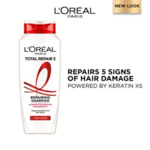 L'Oreal Paris Total Repair 5 Repairing Shampoo With Keratin XS For Damaged Hair (200ml)