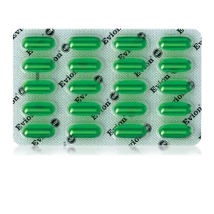 Evion 20 capsules in a strip