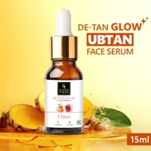 Good Vibes De-Tan Glow Ubtan Face Serum (15ml)