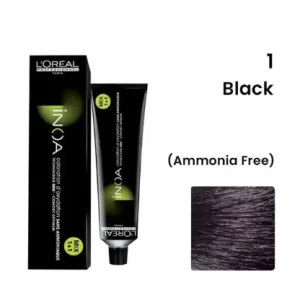 L’oreal Professionnel Paris INOA Ammonia-free Permanent Hair Color 1 (Black)