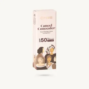 Mars Cancel Concealer | Liquid Concealer  01- ivory veil