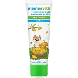 Mamaearth Orange Toothpaste For Kids, 50 g