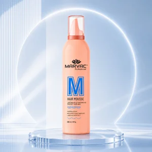 Marvac Hair Mousse 180ml - Volume & Flexible Hold Styling Foam