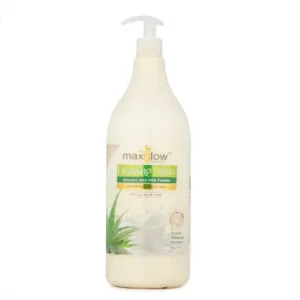 Maxglow ALOE VERA WITH MILK PROTEIN CLEANSING LOTION - 1500 ML Face Wash (1500 ml)