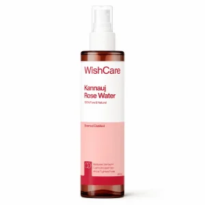 WishCare Pure & Natural Kannauj Rose Water - 200 ml