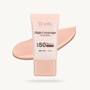 High Coverage Foundation | SPF 50PA++++ UVA/UVB Color: 01 ivory glow (40ml)