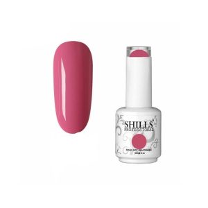 SHILLS PROFESSIONAL UV/LED Soak Off Gel Polish (Gel Nail Polish) Nail Art Nail Polish Color Shade 144, Glossy Finish, 15ml