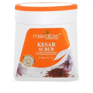 Max Glow KESAR SCRUB - 450 GM Scrub (450 g)
