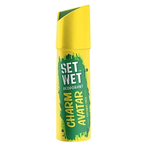Set Wet Charm Avatar Deodorant & Body Spray Perfume For Men, 150 ml