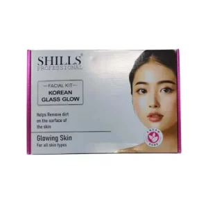 SHILS Professional Korean Glass Glow Facial Kit for Glowing Skin, Deep Cleansing & Brightening, All Skin Types