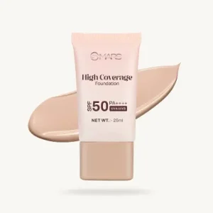 Mars High Coverage Foundation | SPF 50PA++++ UVA/UVB Color: 04 neutral charm (40ml)