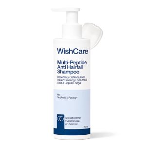 WishCare Multi Peptide Anti Hairfall Shampoo For Frizzy and Dry Hair