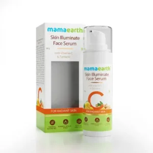Mamaearth Skin Illuminate Face Serum for Radiant Skin with Vitamin C and Turmeric - 30 g