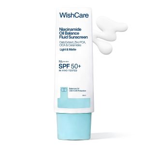 WishCare Niacinamide Oil Balance Fluid Sunscreen SPF 50 PA++++ 50 ml