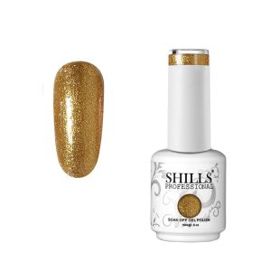 SHILLS PROFESSIONAL UV/LED Soak Off Gel Polish Color Shade 119, Matte Finish, 15ml