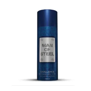 Denver MAN OF STEEL Challenge Deodorant Body Spray - 200ML