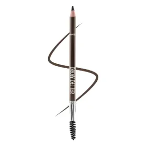 MARS Brow Better Eyebrow Pencil with Spoolie | Long-Lasting & Smudge Proof | Rich Pigmentation | Natural-Looking Results | Easy to Sharpen (1.4 gm) (Brown)