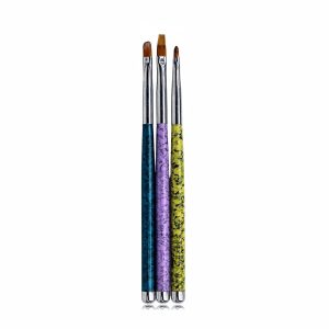SHILLS PROFESSIONAL Nail Brush Set NB-53 for Gel Application & Creative Nail Art