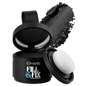 MARS Fill & Fix Hair Cover Up Powder (3.8 gm) (Black)