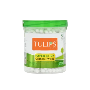 Tulips Eco Friendly Cotton Buds/ Swabs (50 Sticks in a Jar)
