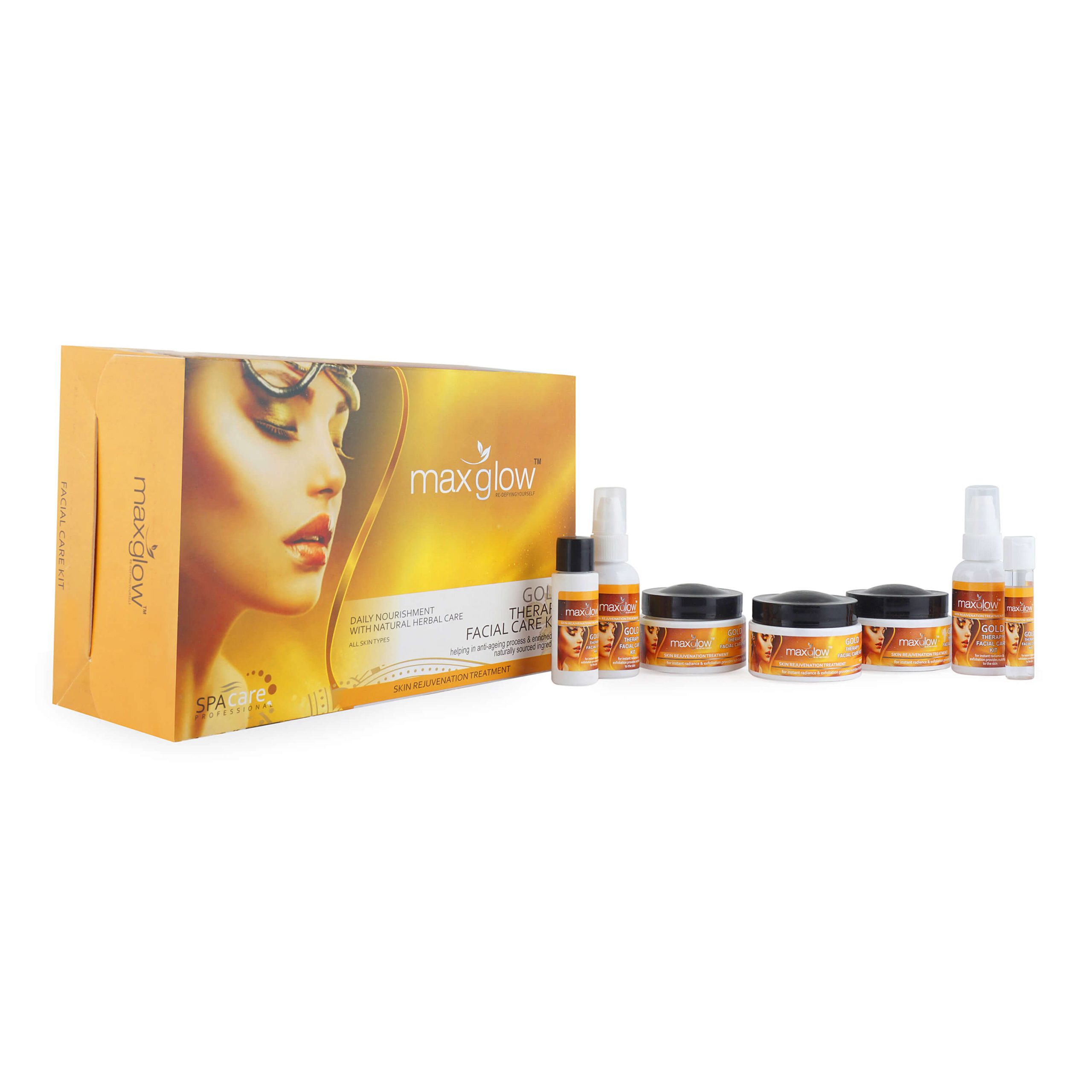 Max Glow 24 ct Gold Facial Kit - Image 2