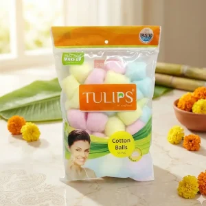 Tulips Cotton Color Balls Bag 50pcs