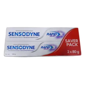 Sensodyne Rapid Relief Sensitive for Healthy Gums & Strong Teeth | Daily Protection Toothpaste