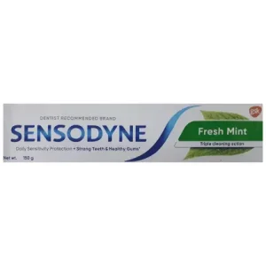 Sensodyne Fresh Mint Sensitive Toothpaste | For Strong Teeth & Healthy Gums 75g