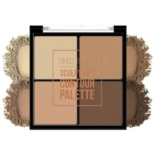 SWISS BEAUTY Sculpt Lift Contour Palette Face  (Shade-01)