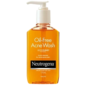 Neutrogena Oil Free Acne Wash Facial Cleanser, 175 ml