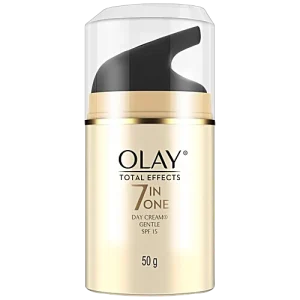 Olay Total Effects 7 In One Day Cream - Gentle, Hydrates & Moisturises The Skin, Minimises Pores, SPF 15, 50 g