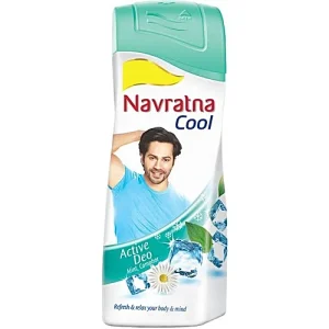 Navratna Cool Talc - Active Deo, 100 g