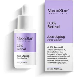 Moonstar 0.3% Retinol Serum For Anti Aging|Reduce Fine Lines, Wrinkles, Anti Aging (30 ml)