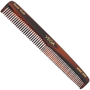 Vega HMC-09D Handcrafted Graduated Hair Dressing Comb, 1 pc