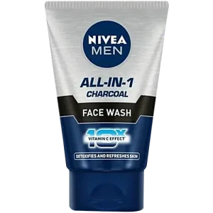 Nivea All-In-1 Face Wash - Charcoal, 100 g
