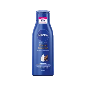 Nivea Cocoa Nourish Body Lotion With Cocoa Butter & Hyaluronic Acid For Dry Skin, 200 ml