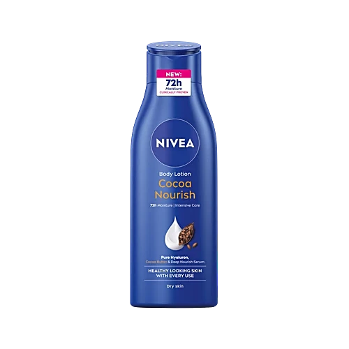 Nivea Cocoa Nourish Body Lotion With Cocoa Butter & Hyaluronic Acid For Dry Skin, 200 ml