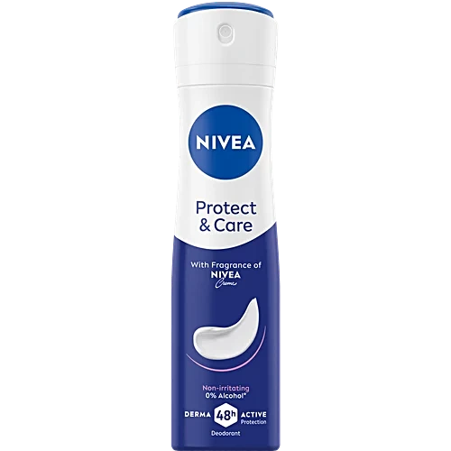 Nivea Deodorant Protect & Care Derma 48h Active Protection, 150 ml