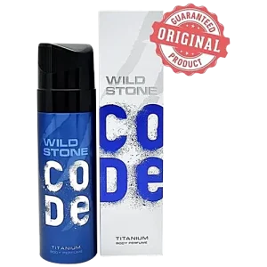 Wild Stone Perfume - Code Titanium, 120 ml